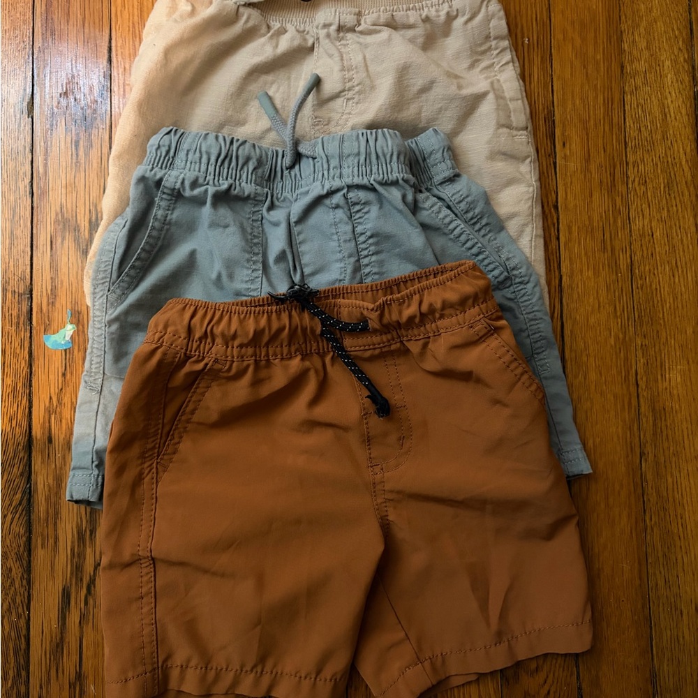 The Children's Place Gray and Black Shorts